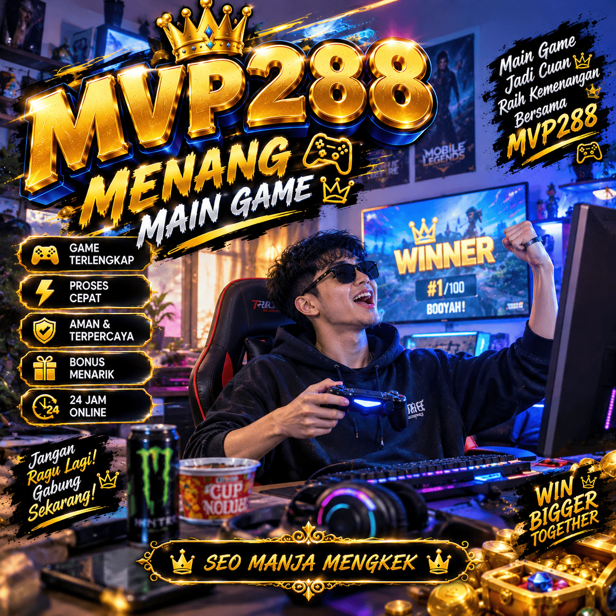 Banner MVP288 Cyber Blue